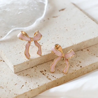 Dainty Bow Knot Earrings