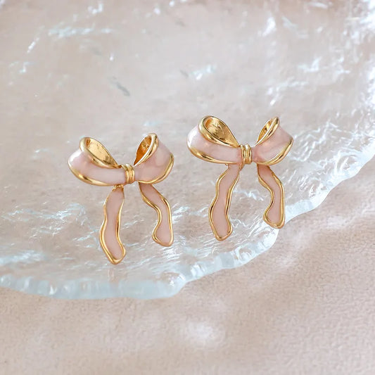 Dainty Bow Knot Earrings