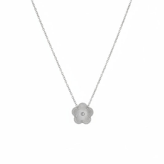 Silver Clover Necklace