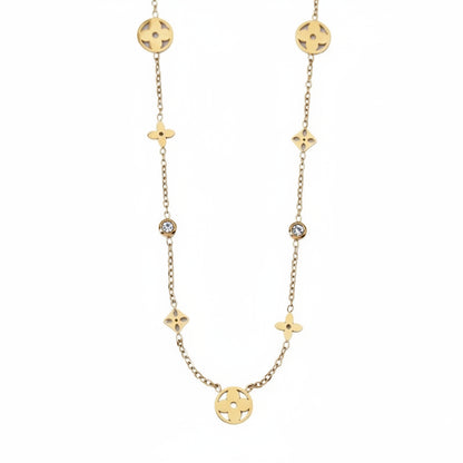 LV Inspired Bracelet and Necklace