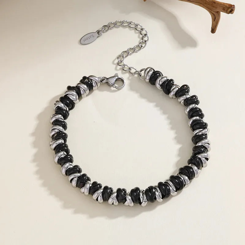 Chunky Knot Chain Bracelet | Statement Jewelry